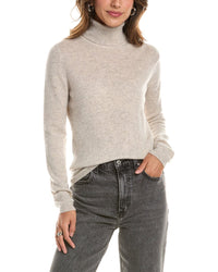 Forte Cashmere Basic Turtleneck 100% Cashmere Pullover