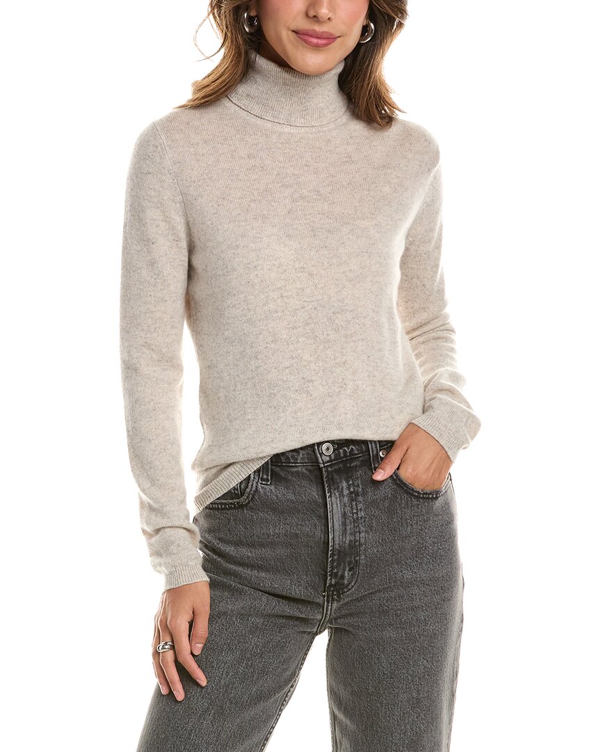 Forte Cashmere Basic Turtleneck 100% Cashmere Pullover