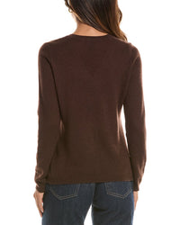 Forte Cashmere Basic V-Neck 100% Cashmere Pullover