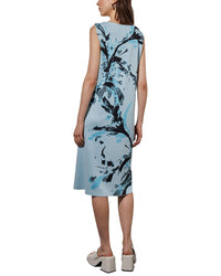 Ming Wang A-Line Abstract Dress