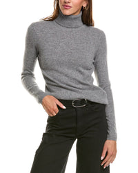 Incashmere Basic Turtleneck 100% Cashmere Sweater