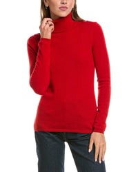 Incashmere Basic Turtleneck 100% Cashmere Sweater
