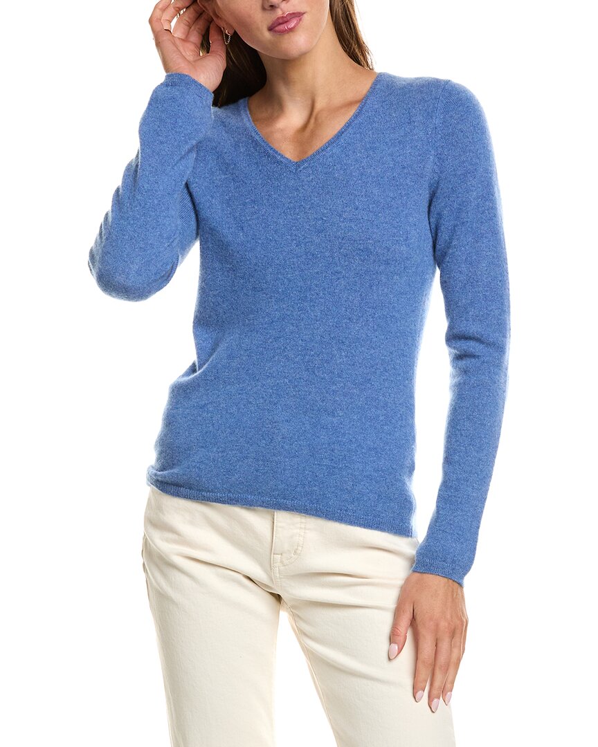 Incashmere Basic V-Neck 100% Cashmere Sweater