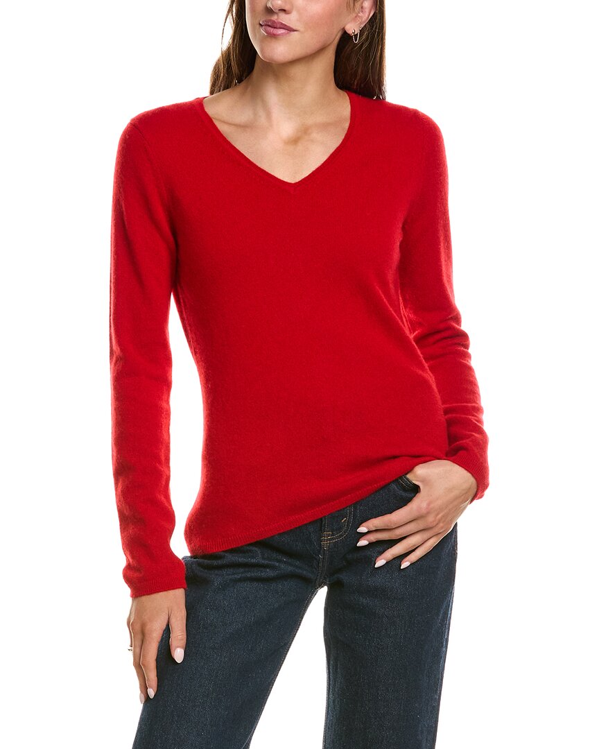 Incashmere Basic V-Neck 100% Cashmere Sweater