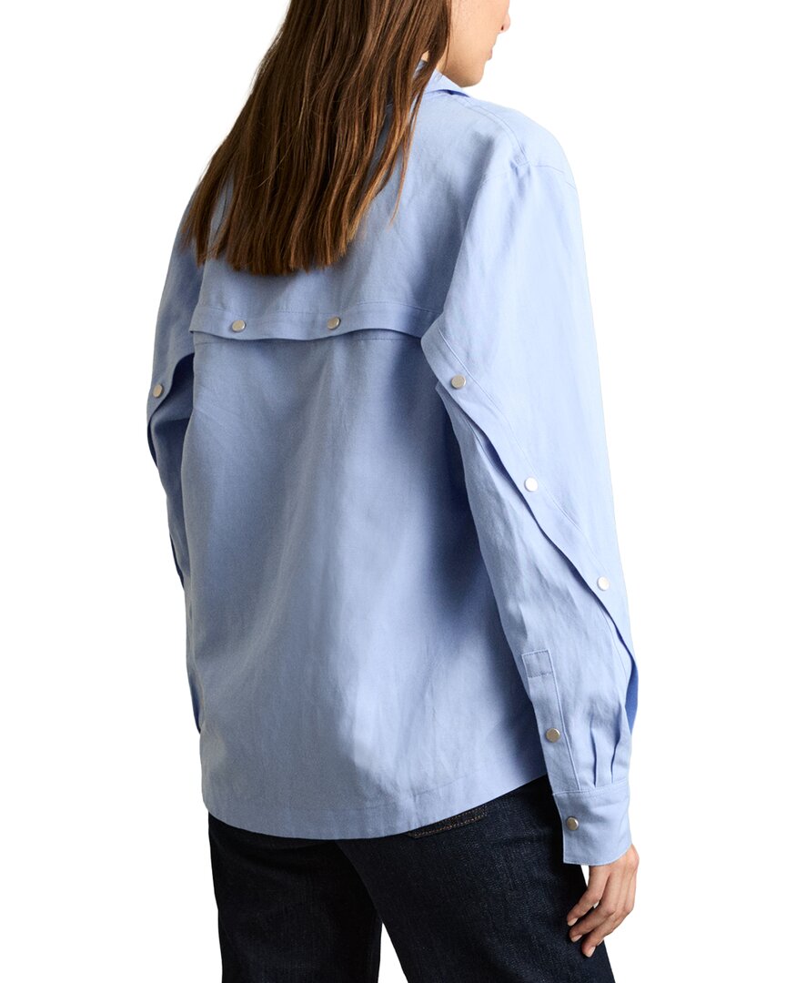 Reiss Reiss Ali Linen-Blend Shirt