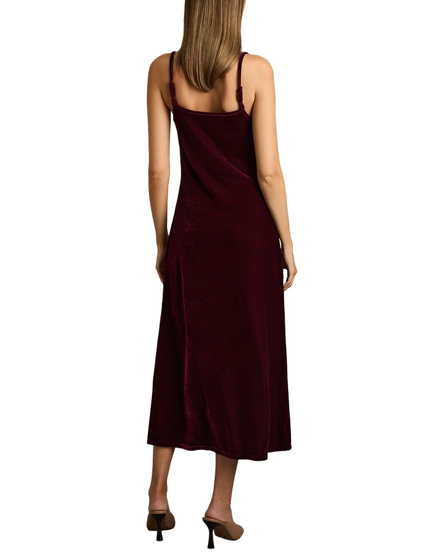 Reiss Margot Velvet Slip Dress
