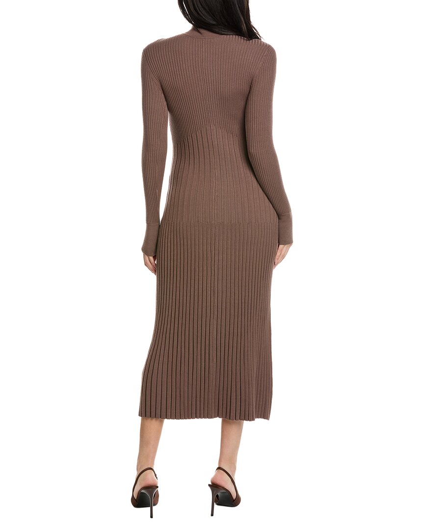 Reiss Vinette Rib Knit Midi Dress