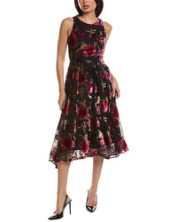 Tahari ASL Tahari Asl Floral Midi Dress