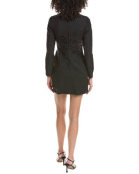 Valentino Valentino Wool & Silk-Blend Mini Dress