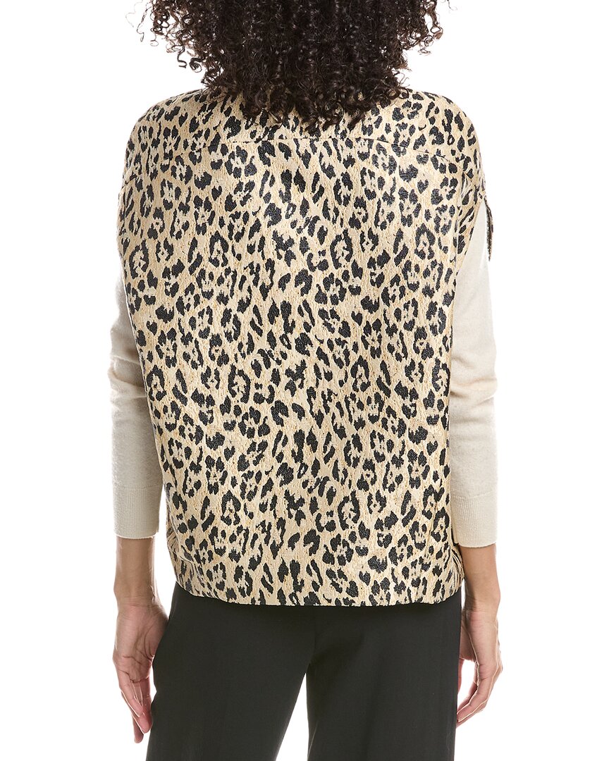 Valentino Silk-Blend Printed Gilet