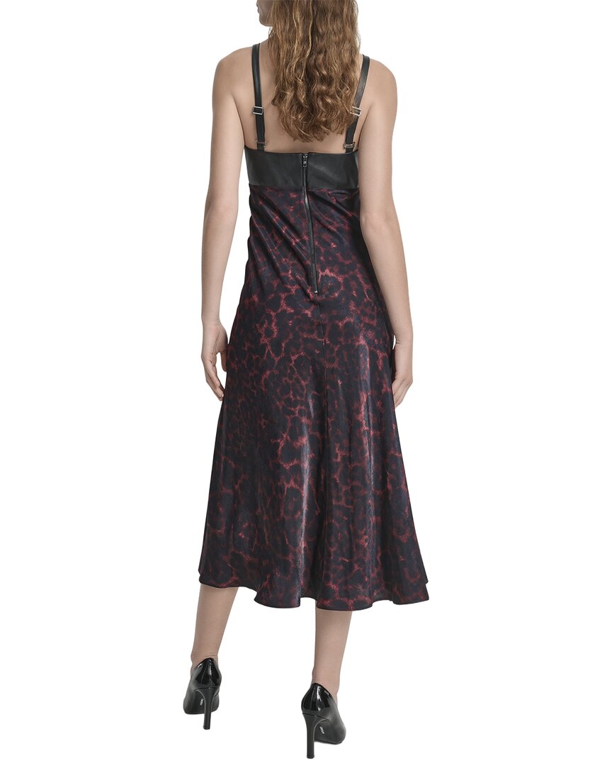 Dkny Cheetah Midi Dress