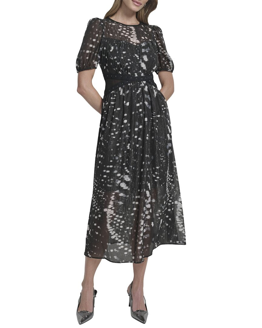 Dkny Fit & Flare Dress