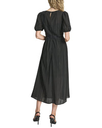 Dkny Plisse Midi Dress