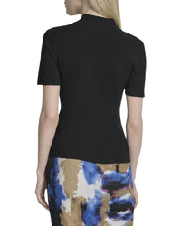 Dkny Mock Neck Top