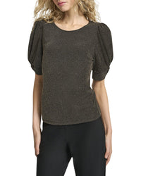 Dkny Metallic Top