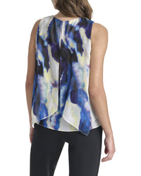 Dkny V-Neck Sleeveless Top