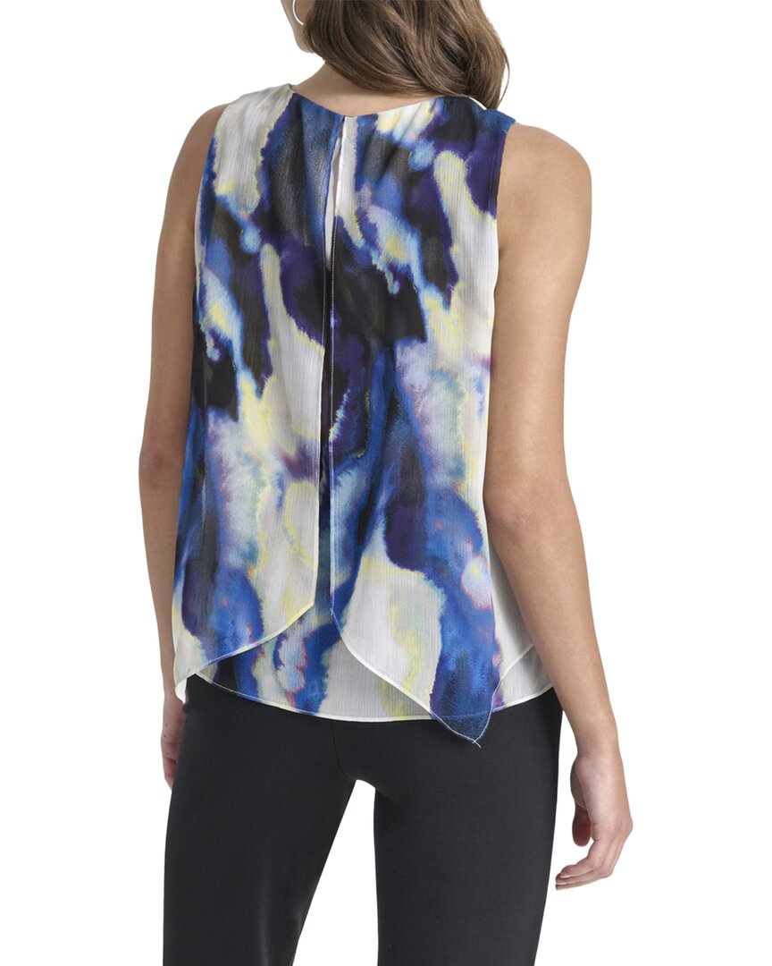 Dkny V-Neck Sleeveless Top