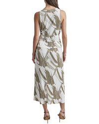 Dkny Sleeveless V-Neck Lined Dress