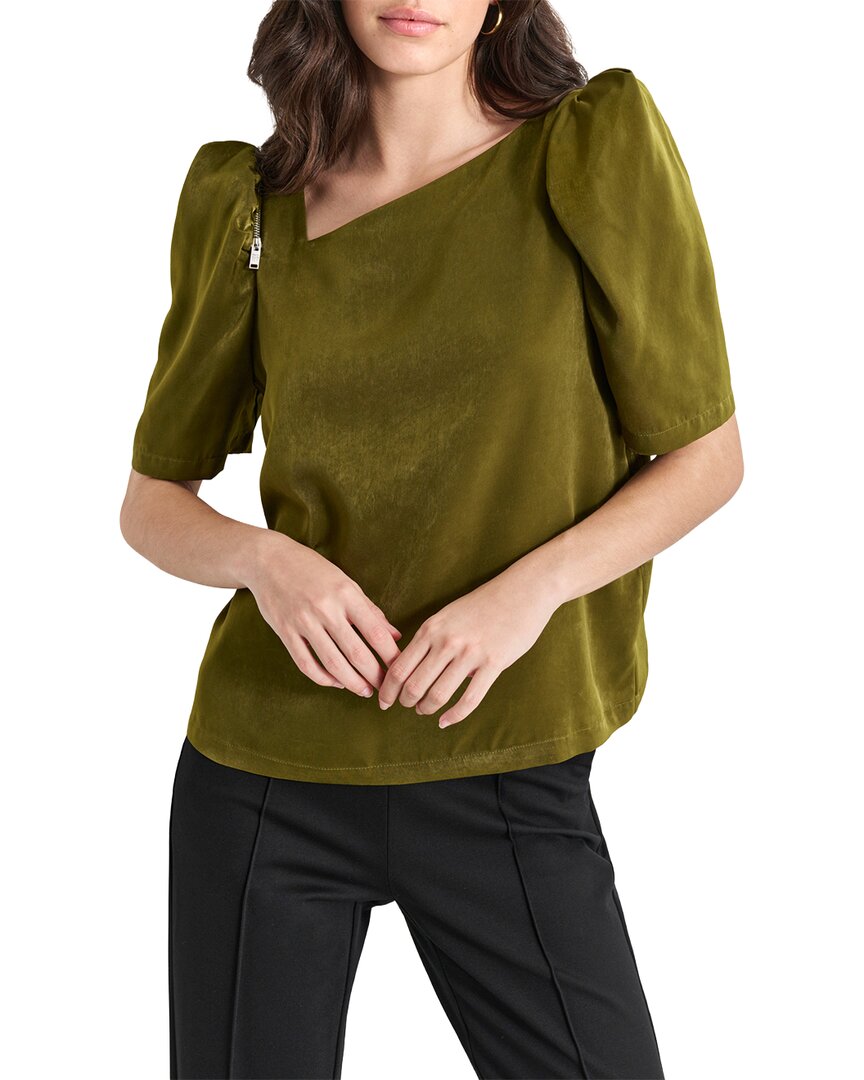 Dkny Short Sleeve Asymmetrical Top