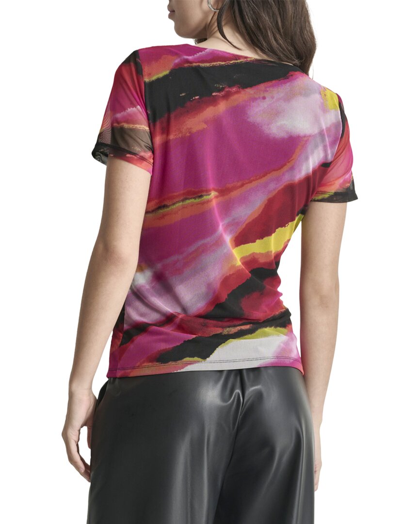 Dkny Faux Wrap Top