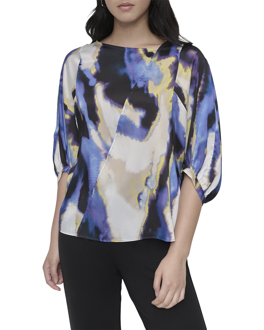 Dkny Printed Blouse