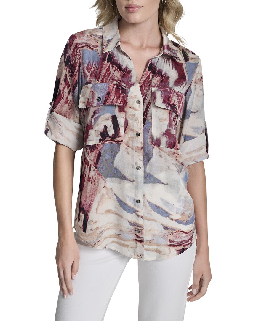 Dkny Roll-Tab Shirt
