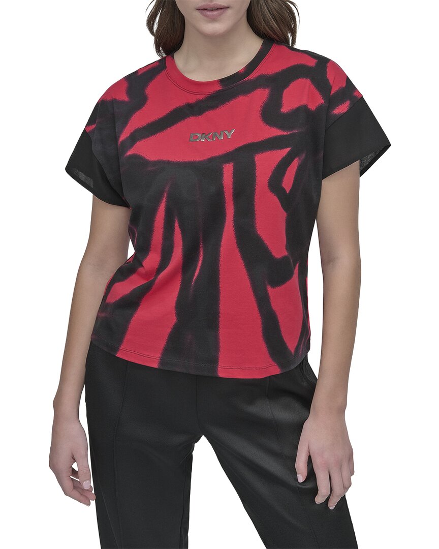 Dkny Crewneck Knit Top