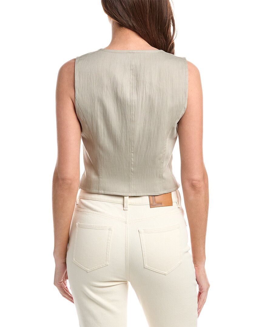 Dkny Zip Vest Top