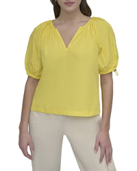 Dkny Bubble Sleeve Top