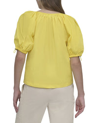 Dkny Bubble Sleeve Top