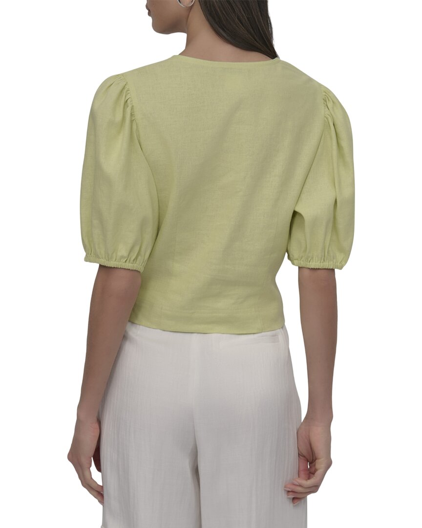 Dkny Linen-Blend Top
