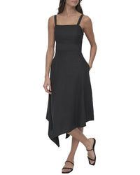 Dkny Linen-Blend Dress