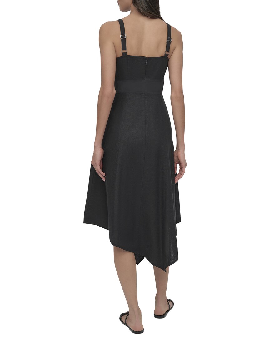 Dkny Linen-Blend Dress