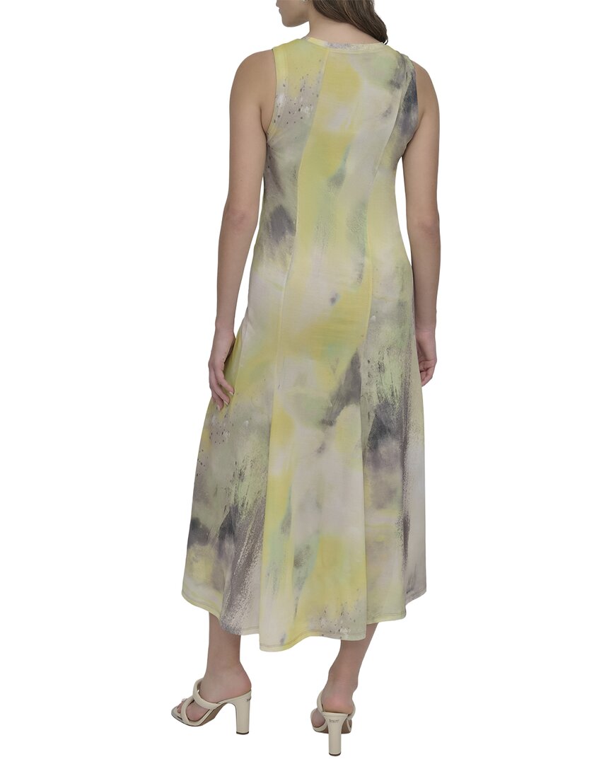 Dkny Fit & Flare Midi Dress