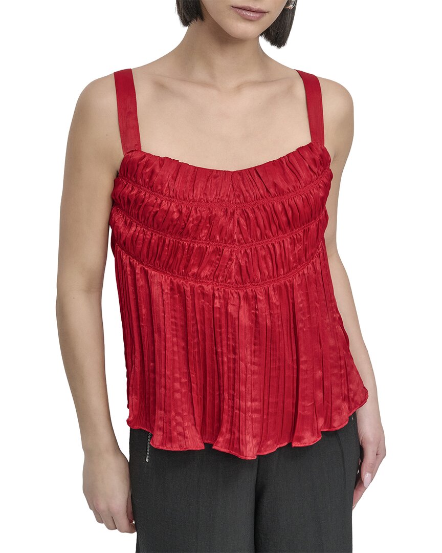 Dkny Crinkle Top