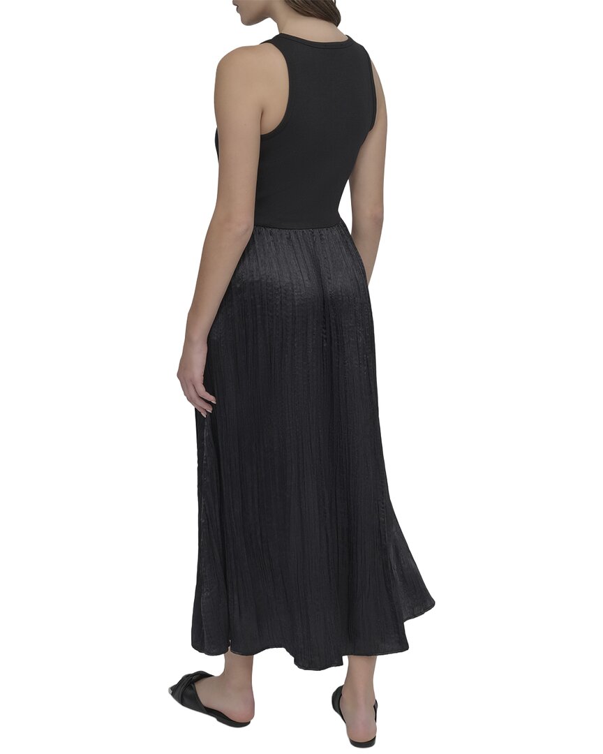 Dkny Mix Media Midi Dress