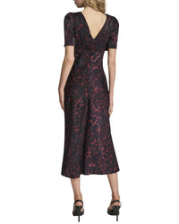 Dkny Cheetah Midi Dress