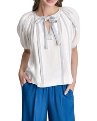 Dkny Bubble Sleeve Shirt
