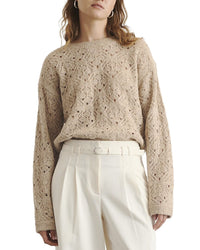 Tanya Taylor Tanya Taylor Alda Alpaca & Wool-Blend Sweater