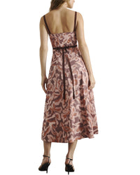 Tanya Taylor Tanya Taylor Tavia Linen-Blend Midi Dress
