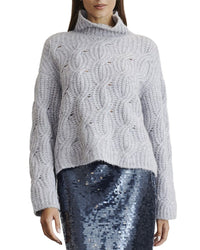 Tanya Taylor Tanya Taylor Opaline Alpaca & Wool-Blend Top