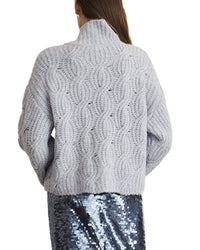 Tanya Taylor Tanya Taylor Opaline Alpaca & Wool-Blend Top