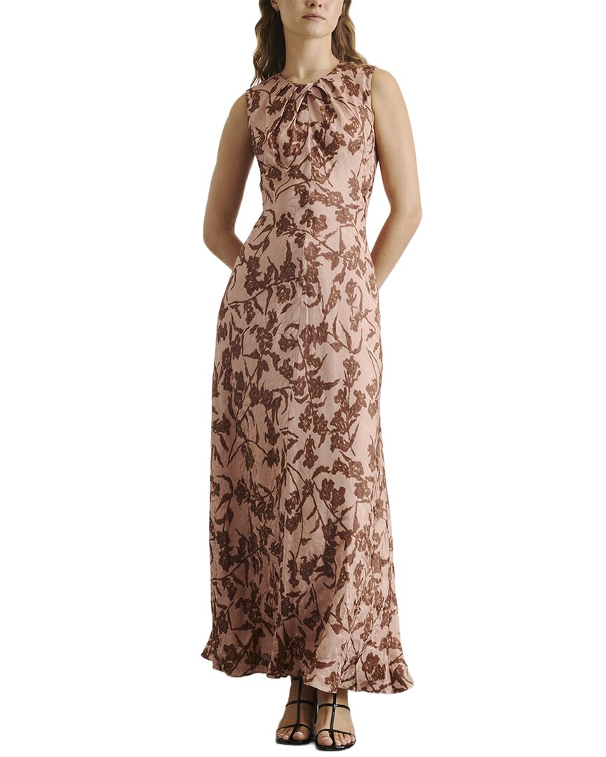 Tanya Taylor Tanya Taylor Emily Silk-Blend Maxi Dress