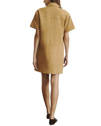 Tanya Taylor Tanya Taylor Tabby Leather Dress