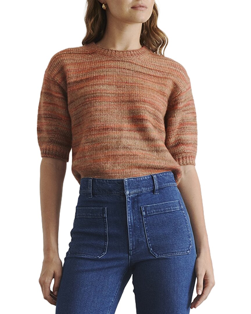 Tanya Taylor Tanya Taylor Anne Alpaca & Wool-Blend Sweater