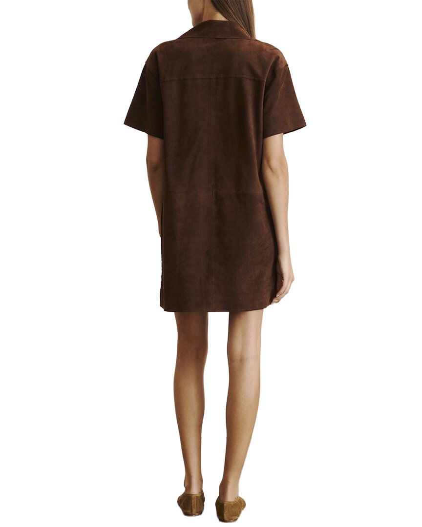 Tanya Taylor Tanya Taylor Tabby Leather Dress
