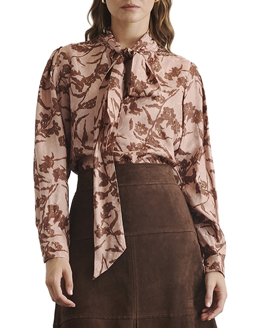 Tanya Taylor Tanya Taylor Petra Silk-Blend Top