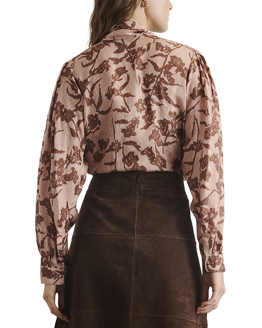 Tanya Taylor Tanya Taylor Petra Silk-Blend Top