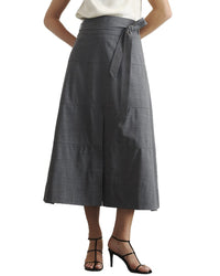 Tanya Taylor Tanya Taylor Hudson Wool-Blend Skirt