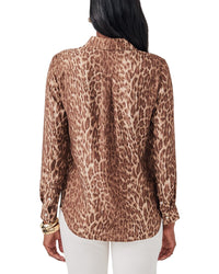 J.McLaughlin J.Mclaughlin Madeline Silk-Blend Blouse